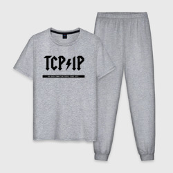 Мужская пижама хлопок TCP/IP Connecting people since 1972
