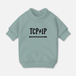 Свитшот для собак хлопок TCP/IP Connecting people since 1972