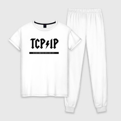Женская пижама хлопок TCP/IP Connecting people since 1972