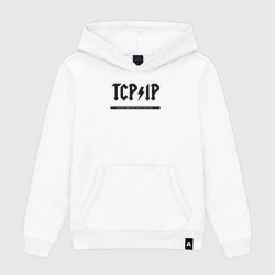 Мужская толстовка хлопок TCP/IP Connecting people since 1972