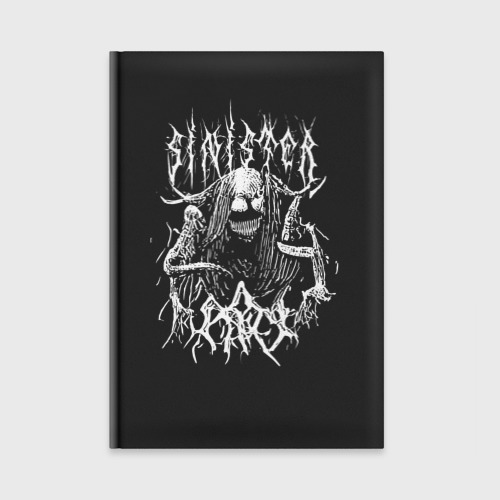 Ежедневник Sinister - Black Metal Style