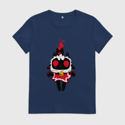 Женская футболка хлопок Воскресшая овечка Cult of the lamb