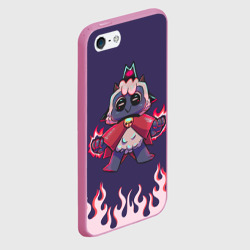 Чехол для iPhone 5/5S матовый Позитивная овечка - Cult of the lamb - фото 2