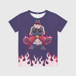 Детская футболка 3D Позитивная овечка - Cult of the lamb