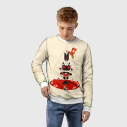 Детский свитшот 3D Cult of the lamb art - фото 2