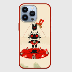 Чехол для iPhone 13 Pro Cult of the lamb art