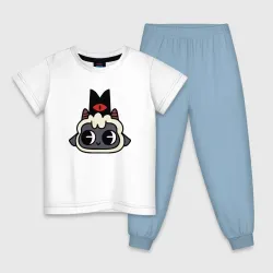 Детская пижама с белой футболкой Милая овечка - Cult of the lamb
