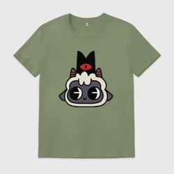 Мужская футболка хлопок Милая овечка - Cult of the lamb