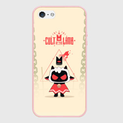 Чехол для iPhone 5/5S матовый Злобная овечка - Cult of the lamb