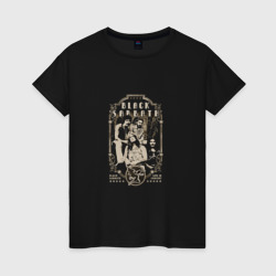 Женская футболка хлопок Black Sabbath band