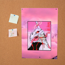 Постер Evangelion Pink Берсерк mode - фото 2