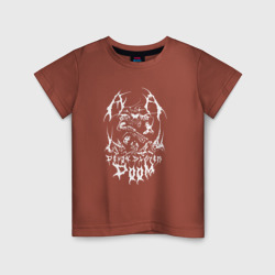 Детская футболка хлопок Doom Marine