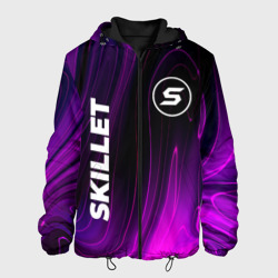Мужская куртка 3D Skillet violet plasma