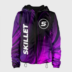 Женская куртка 3D Skillet violet plasma