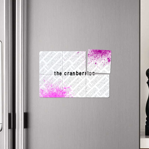 Магнитный плакат 3Х2 The Cranberries rock legends: надпись и символ - фото 4
