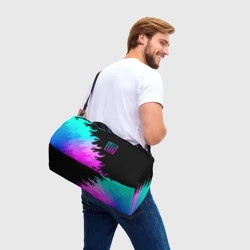 Сумка спортивная 3D Lindemann неоновый огонь - фото 2