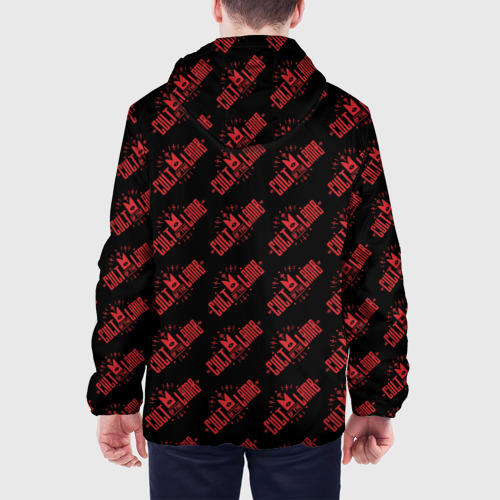 Мужская куртка 3D Cult of the lamb pattern, цвет 3D печать - фото 5