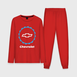 Мужская пижама с лонгсливом хлопок Chevrolet в стиле Top Gear