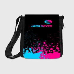 Сумка через плечо Land Rover - neon gradient: символ сверху