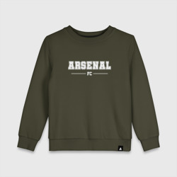 Детский свитшот хлопок Arsenal football club классика