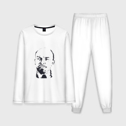 Мужская пижама с лонгсливом хлопок Владимир Ленин