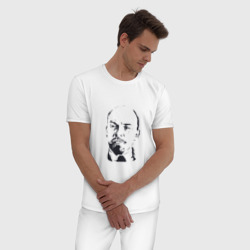 Мужская пижама хлопок Владимир Ленин - фото 2