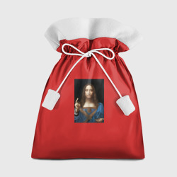 Мешок новогодний Спаситель мира Леонардо Да Винчи около 1500