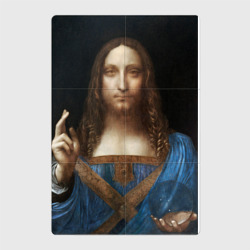 Магнитный плакат 2Х3 Спаситель мира Леонардо Да Винчи около 1500