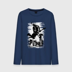 Мужской лонгслив хлопок Punk jump