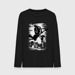 Мужской лонгслив хлопок Punk jump