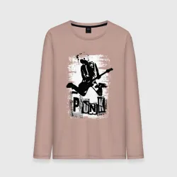 Мужской лонгслив хлопок Punk jump