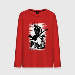 Мужской лонгслив хлопок Punk jump
