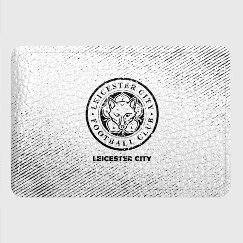 Картхолдер с принтом Leicester City с потертостями на светлом фоне - фото 4