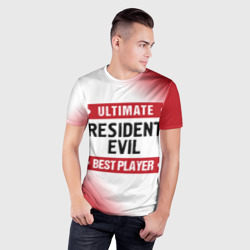 Мужская футболка 3D Slim Resident Evil: Best Player Ultimate - фото 2