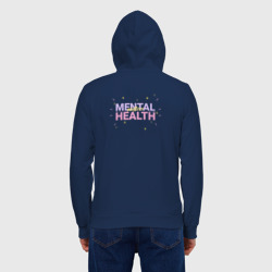 Мужская толстовка на молнии хлопок Mental health - фото 2