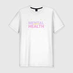 Мужская футболка хлопок Slim Mental health