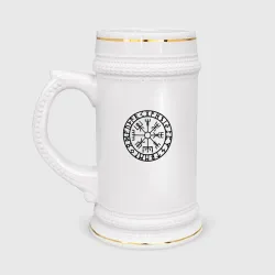 Кружка пивная Vegvisir