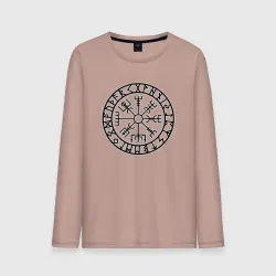 Мужской лонгслив хлопок Vegvisir