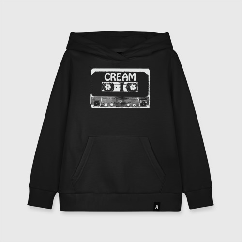 Детская толстовка хлопок Cream Cassette, цвет черный