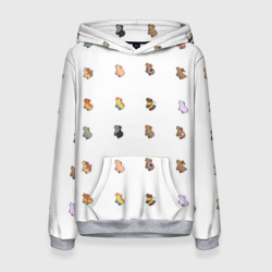 Женская толстовка 3D Какая ты капибара сегодня?