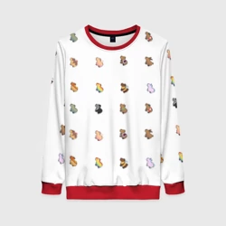 Женский свитшот 3D Какая ты капибара сегодня?