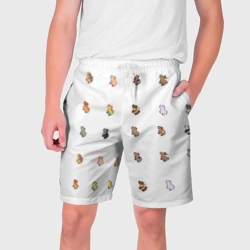 Мужские шорты 3D Какая ты капибара сегодня?