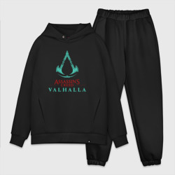 Мужской костюм oversize хлопок Assassins Creed Valhalla - logo