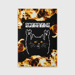 Scorpions рок кот и огонь – Обложка для паспорта матовая кожа с принтом купить со скидкой в -20%