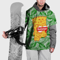 Накидка на куртку 3D Барт Симпсон - Summer