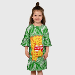 Детское платье 3D Барт Симпсон - Summer - фото 2