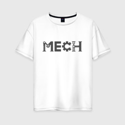 Женская футболка хлопок Oversize Для механика