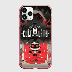 Чехол для iPhone 11 Pro Max матовый Cult of the lamb ритуал