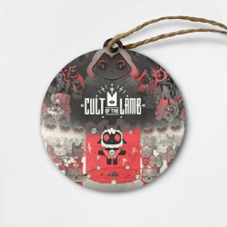 Деревянная игрушка круг Cult of the lamb ритуал