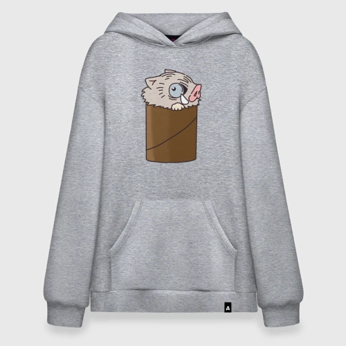 Худи SuperOversize хлопок Иноске застрял